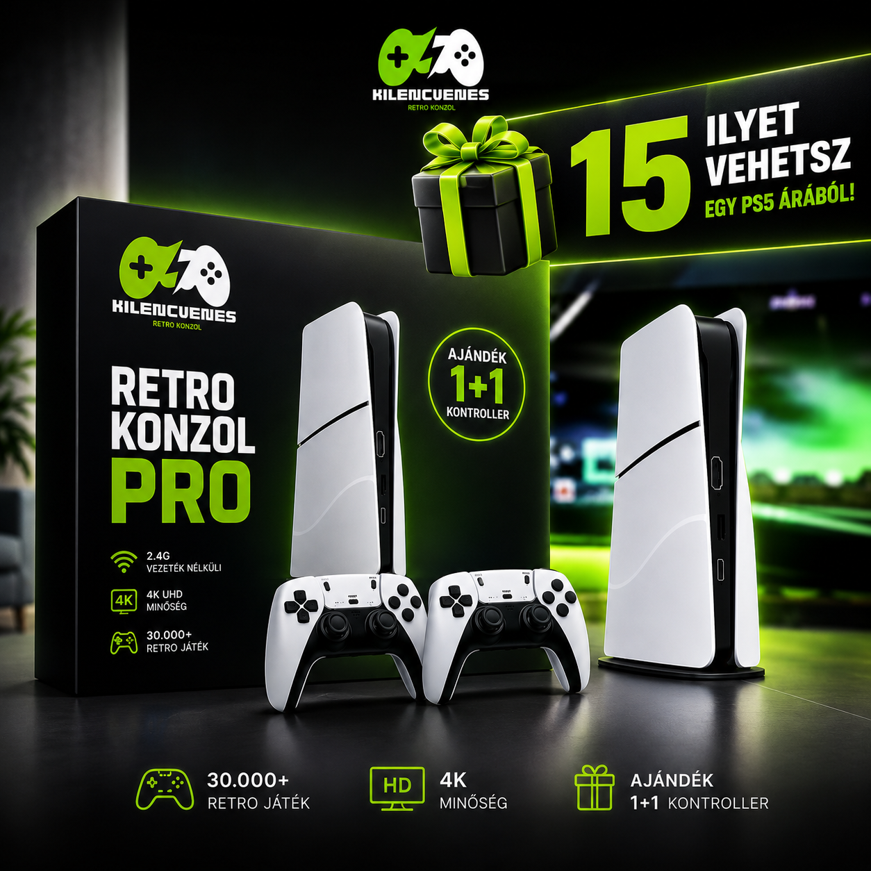 Kilencvenes™ - Retro Konzol Pro